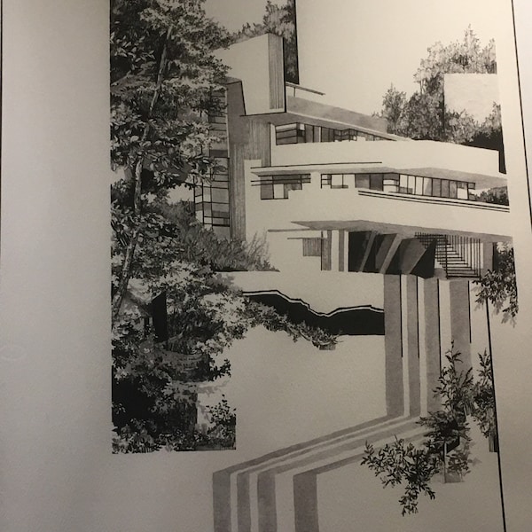 Frank Lloyd Wright Print - Etsy UK