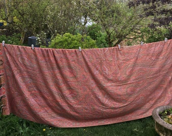 Stunning Big Kashmiri Shawl c.1860s. 3.2m long. In Incredible Condition