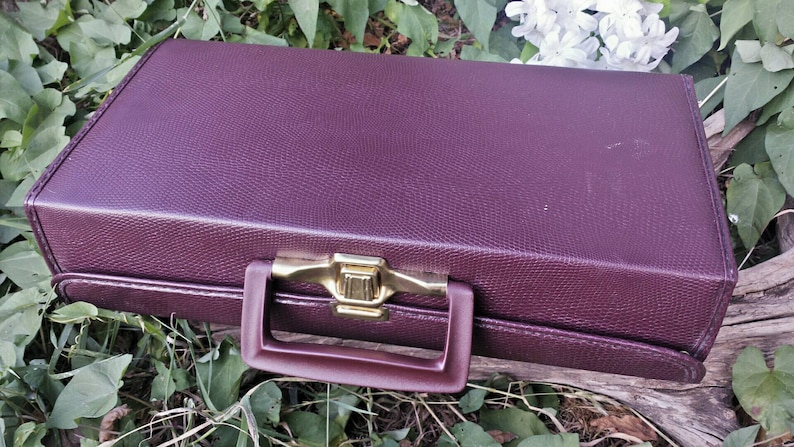 Coupon attache case from the 90/'svintage casescoupon casevintage attachecoupon holdercoupon case90/'s attachevintage luggageluggage