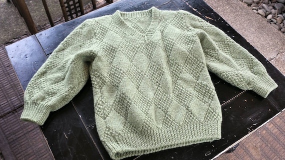 Knitted boys sweater/knitted kids sweater/boys knitted sweater/vintage kids clothes/boys sweater/vintage boys clothes/knitted sweaters