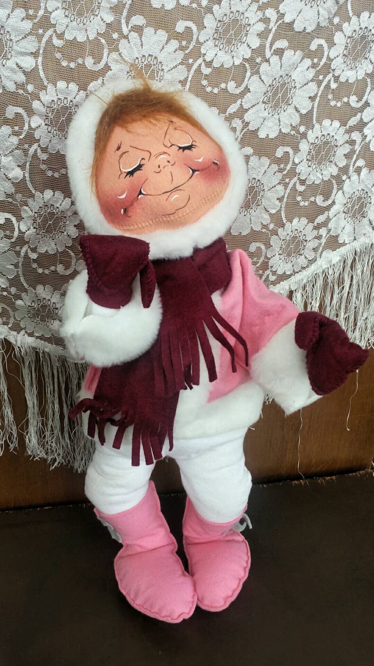 Annalee Christmas dolls set from the Etsy