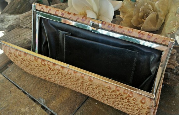 Vintage Alligator Skin Hand Clutch Vintage Clutch Hand Etsy