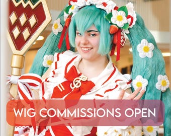 Wig cosplay commission Made to order Anime Video Games Manga TV shows