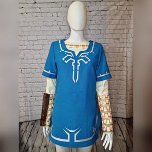 Pre order Link cosplay, Sheikah slate, sword, shield, commission legend of zelda breath of the wild costume