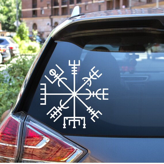 Parts & Accessories Graphics Decals Automotive VIGVISER VIKING COMPASS