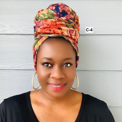 Head Wrap Head Scarf duraghair Protection Long Hair Scarf Etsy