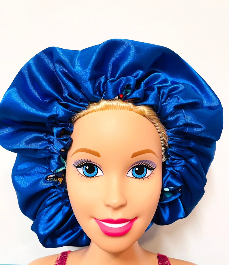 Paw Print on Tie Dye Hair Satin Hair Girls Etsy