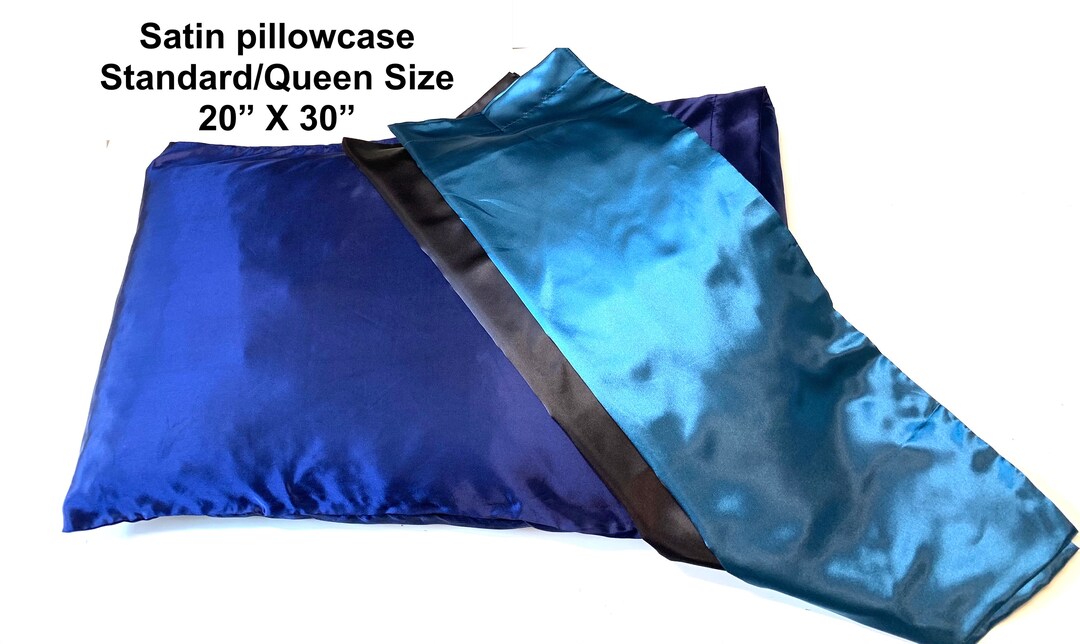 Satin Pillowcase, Standard Size 20x30 Inches Pillow Cases Satin Pillow