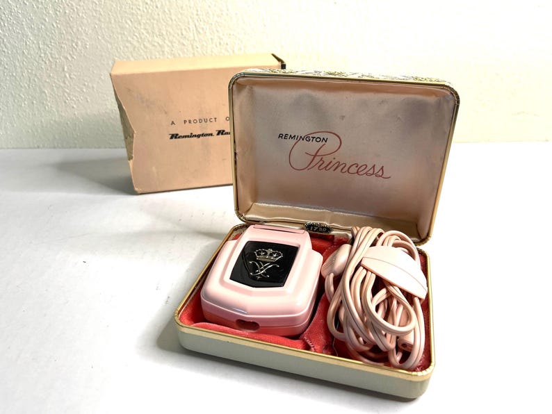 Vintage Remington Princess Pink Ladies Electric Shaver - Etsy