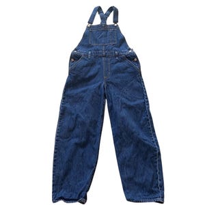 Vintage 1990's Levis Girls Wide Leg Denim Overalls