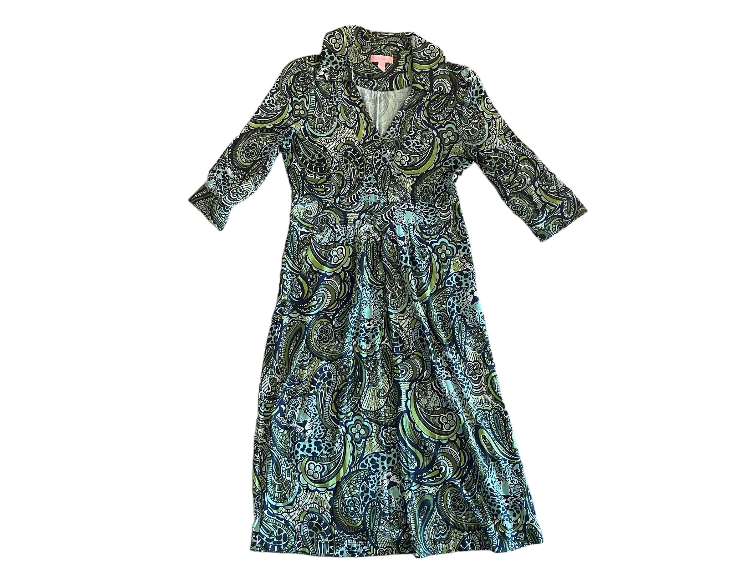lilly pulitzer cotton dresses Lilly Pulitzer Dwyer Printed Midi Dress