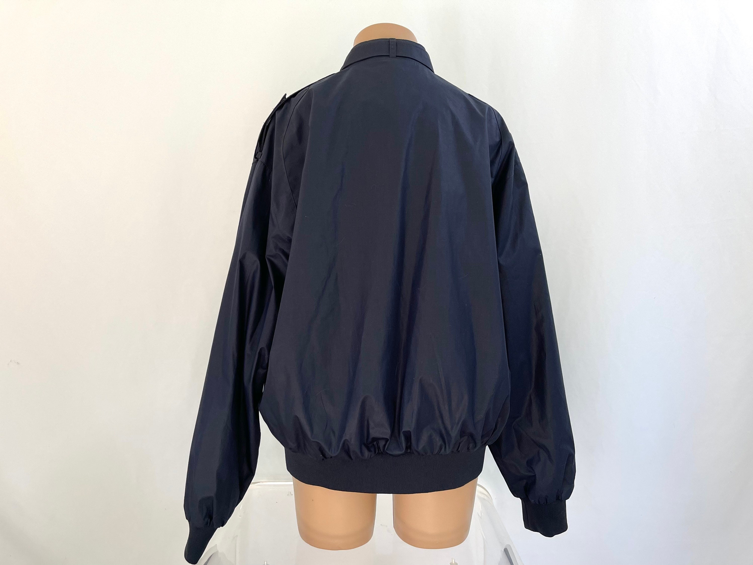 Veste De Course Vintage Bleu Marine Members Only Taille 40 - Années 80, Coupe Régulière - Occasion Très Bon état - Look Rétro
