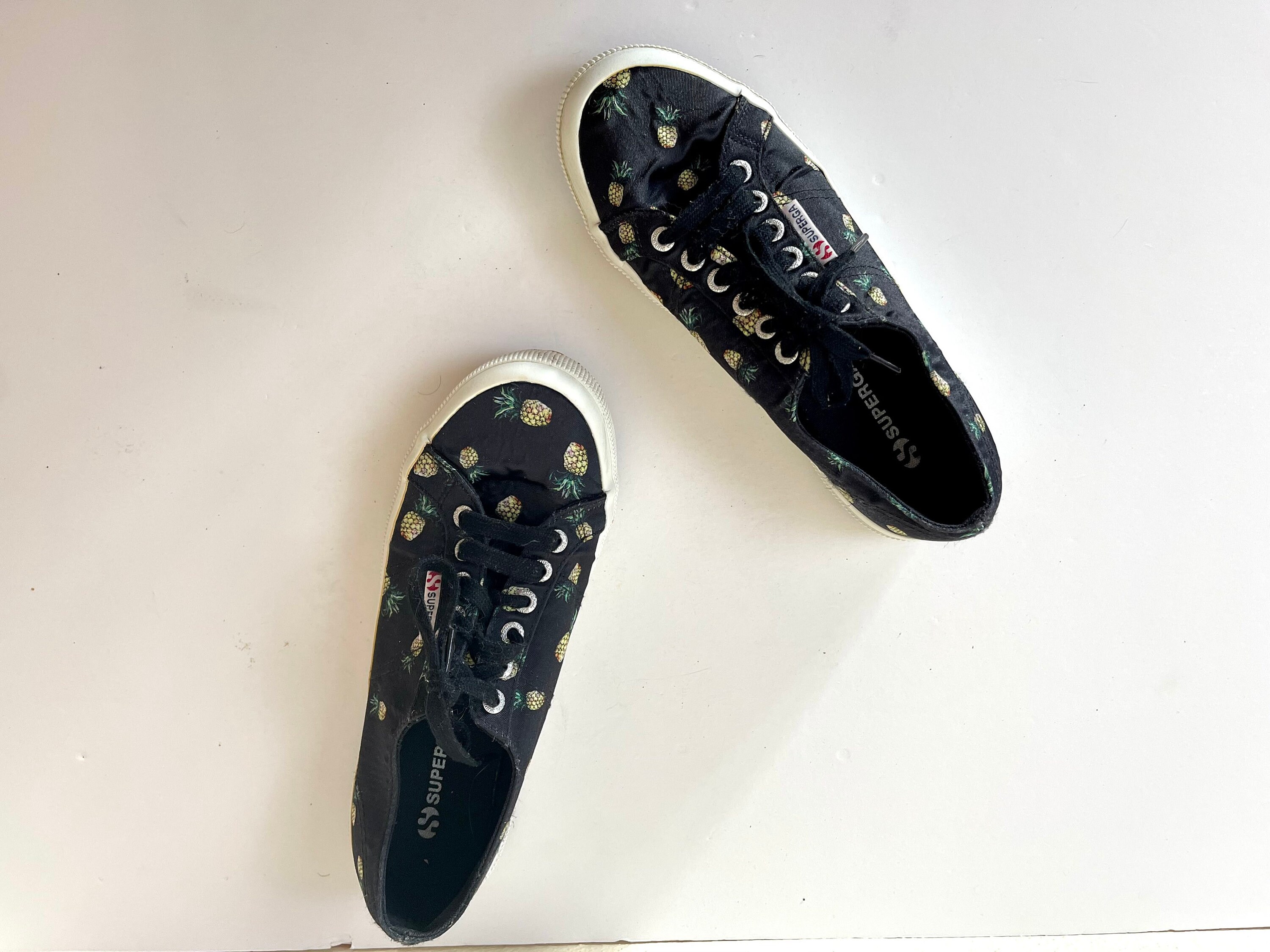 Superga top pineapple sneakers