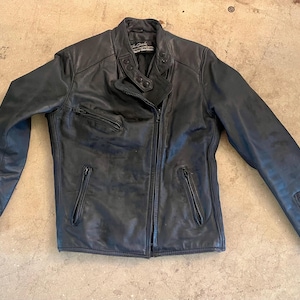 Vintage 80s Women’s Harley Davidson Leather Jacket Size Small