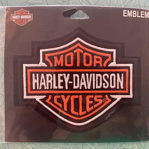 Harley-Davidson Bar + Shield Emblem Patch