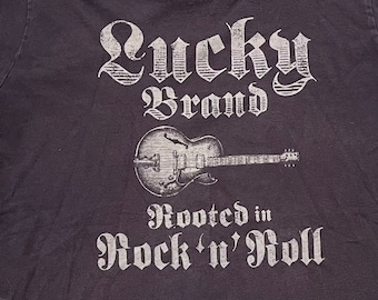 Lucky Brand Rock N Roll Tee Shirt Size XXL