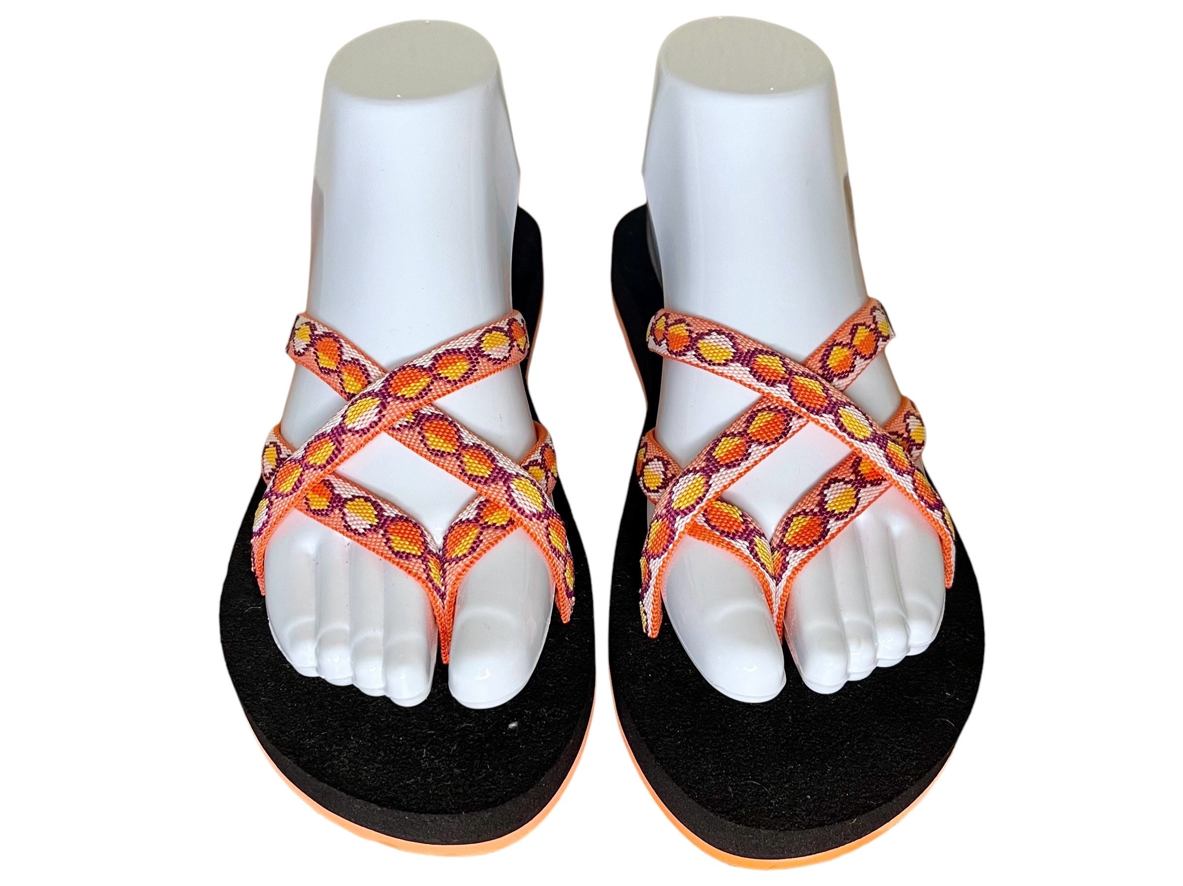 Teva Womens Strappy Olowahu Flip Flop Size 7 - Etsy display picture 2