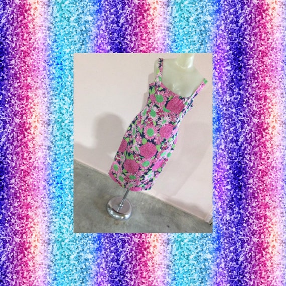Vintage 1980s Lilly Pulitzer White Label Empire Wa