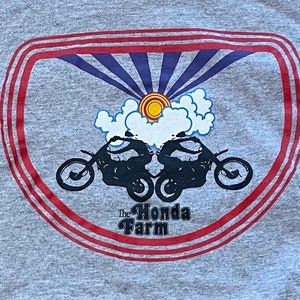 The Honda Farm Motocross Tee Shirt Size Medium