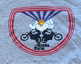 The Honda Farm Motocross Tee Shirt Size Medium