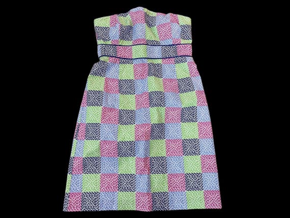 Vineyard Vines Patchwork Whale Print Strapless Co… - image 3