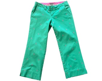 Vintage 00s Lilly Pulitzer Anchor Pants Size 0
