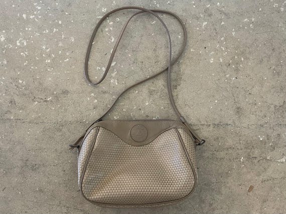 Vintage 80s Liz Claiborne Triangle Logo Purse View 2