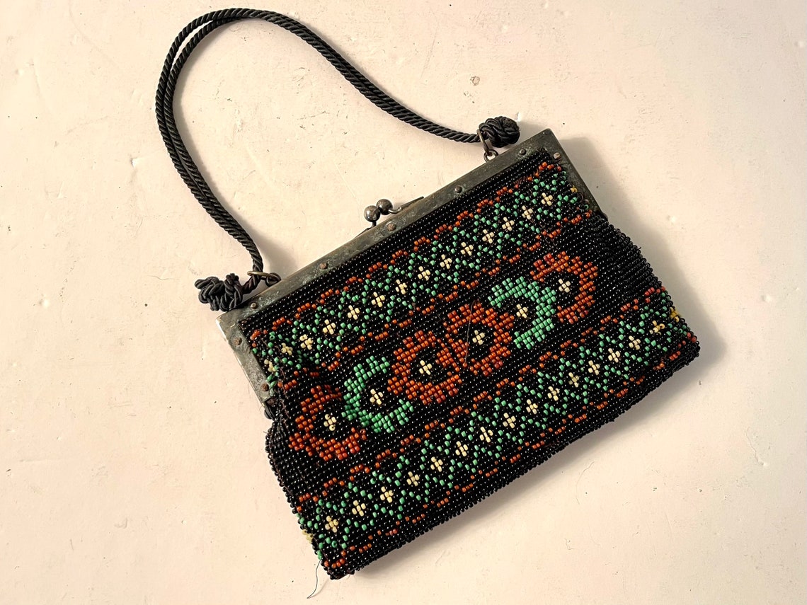 Vintage Beaded Bag