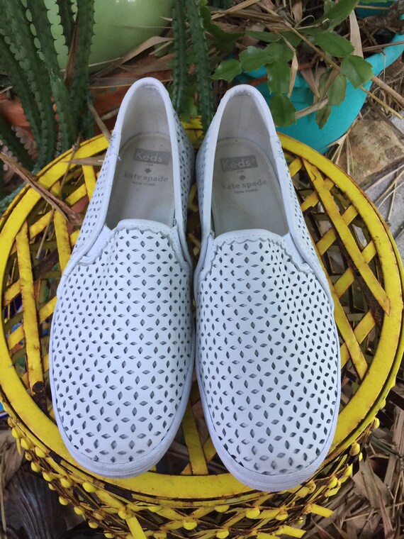 keds double decker white