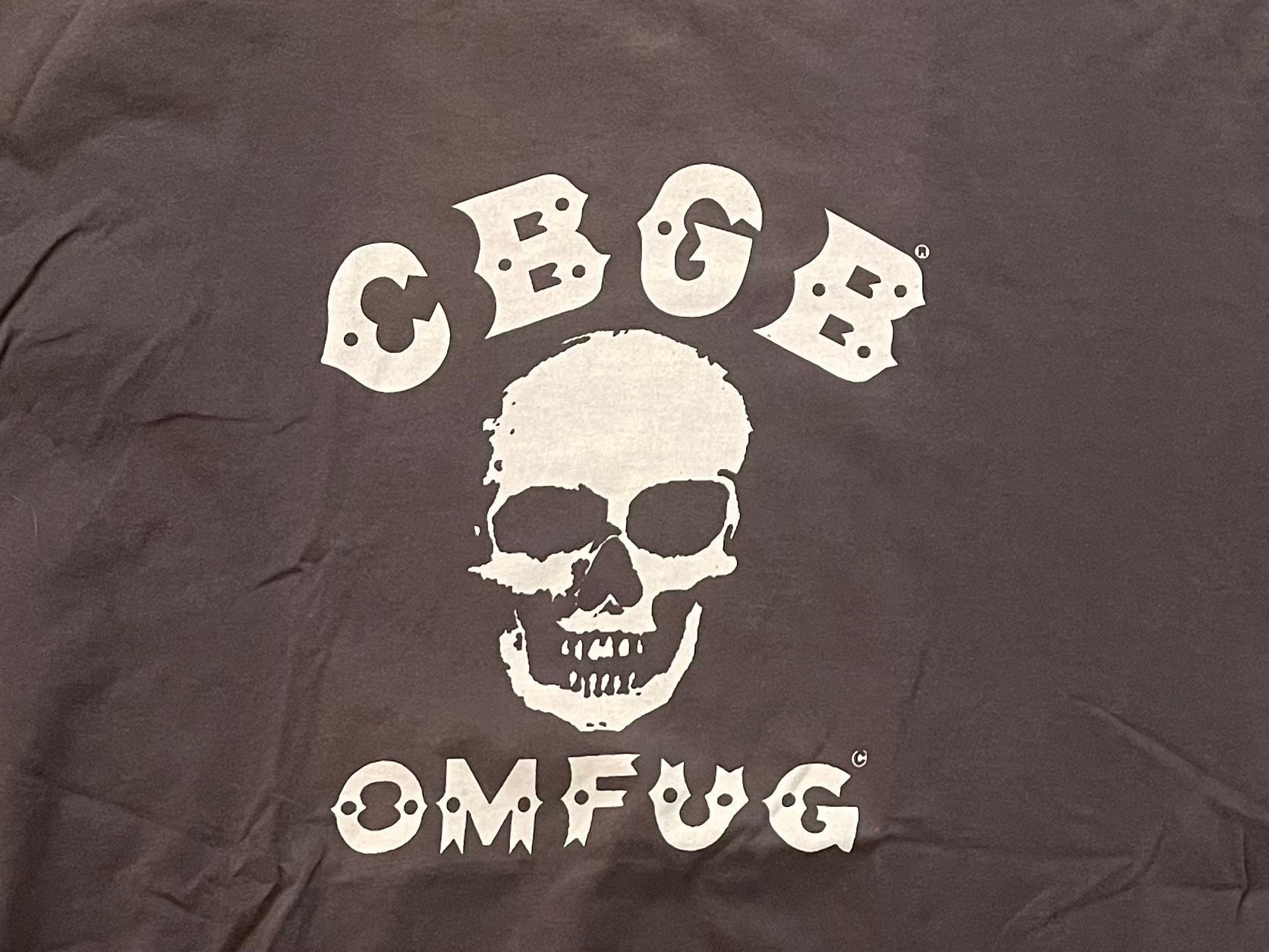 Vintage 90s Authentic CBGB OMFUG Tee Shirt - Etsy Israel