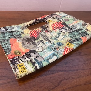 Faux Decoupage Clutch Purse