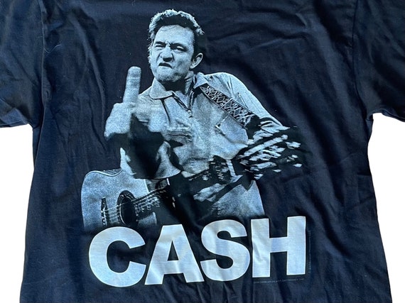 Johnny Cash The Man In Black T Shirt Size Medium - image 1