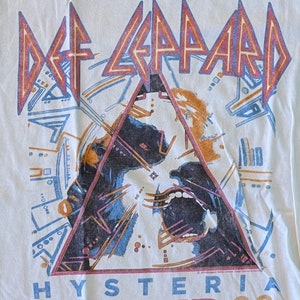 Def Leopard Hysteria Junior Girls Size S T-Shirt