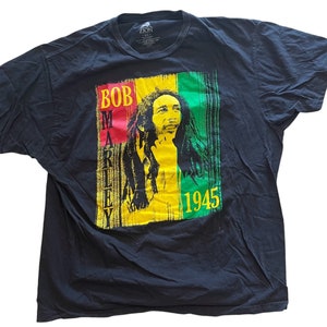Retro Bob Marley Tee Shirt