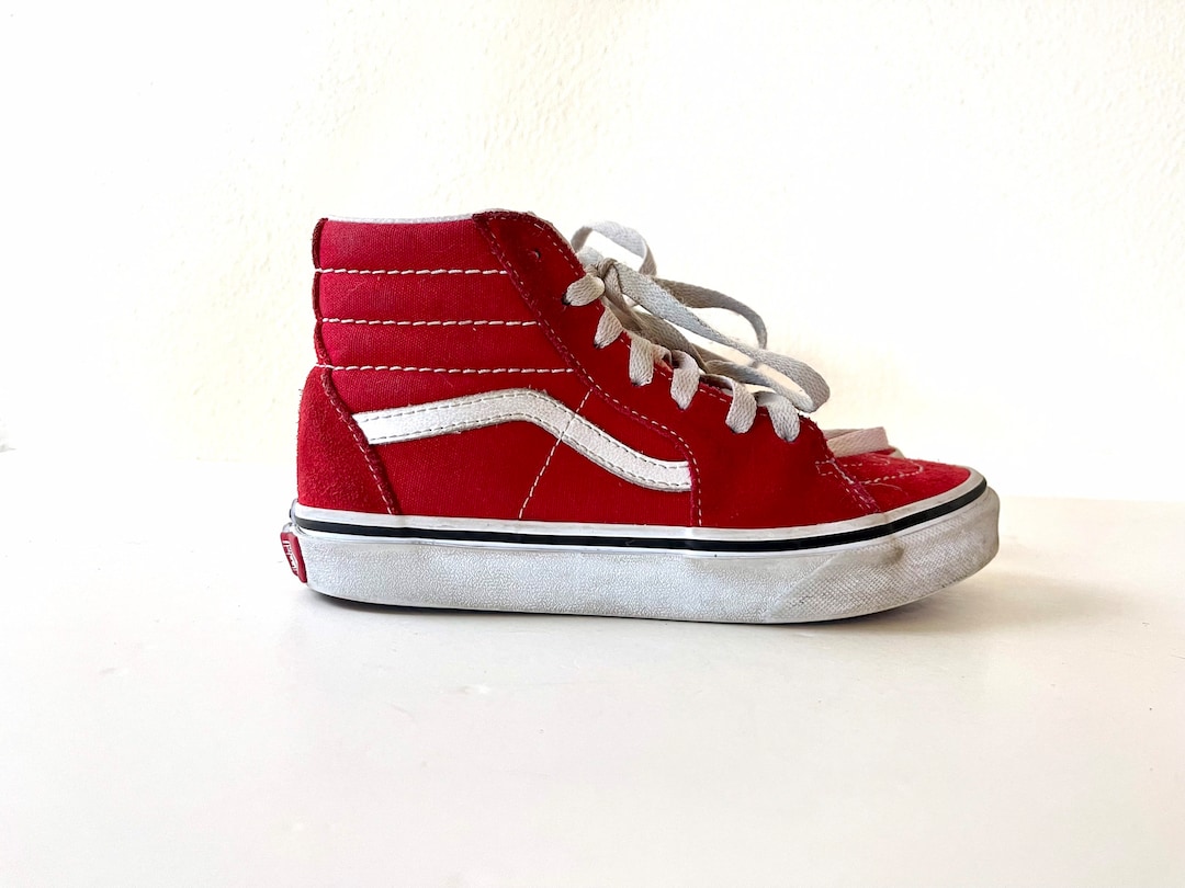 Vans Old Skool Sk8-hi Top Sneaker Youth Size