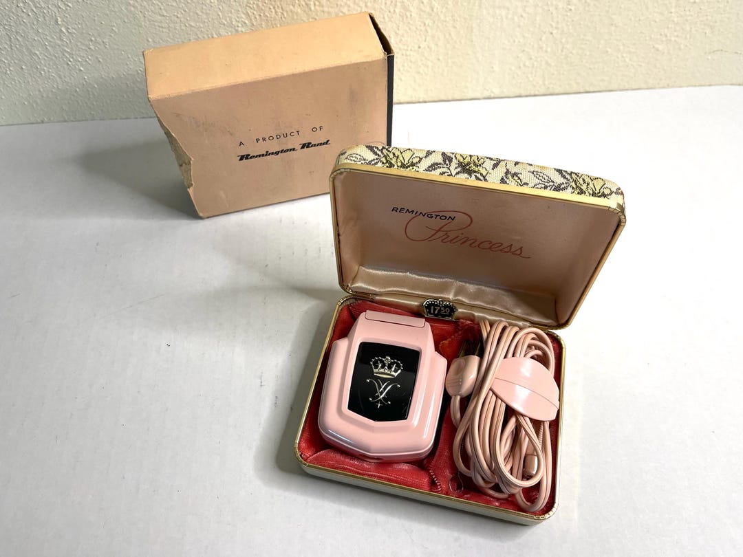 Vintage Remington Princess Pink Ladies Electric Shaver - Etsy