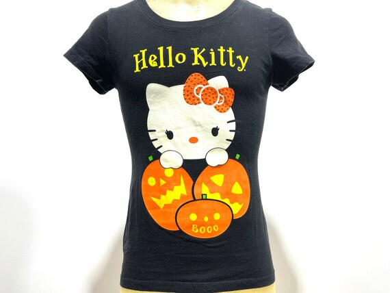 Cute Hello Kitty Halloween T-Shirt, Cute Hello Kitty Hallow…