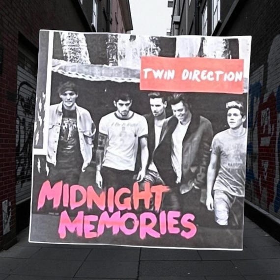One Direction Midnight Memories Misprint T Shirt