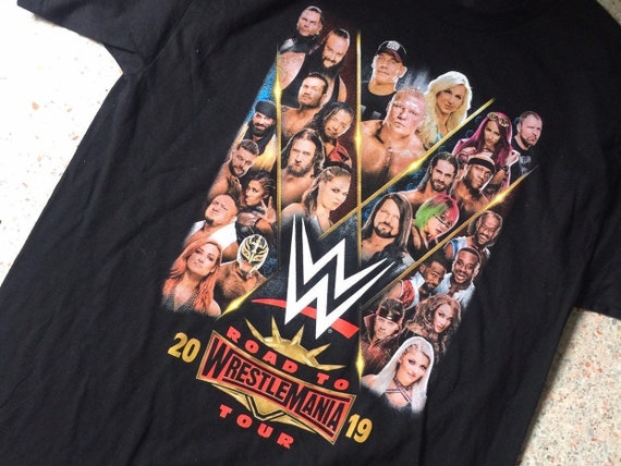 Wrestle Mania 2019 Tour Shirt Etsy