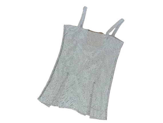 Shimmery + Sexy Chain Mail Metallic Tank Dress - Etsy