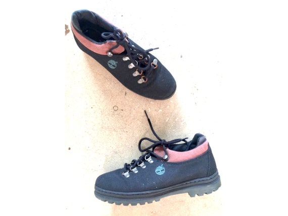 Vintage 1990s Chunky Sole Timberland Lace Up Shoes - image 1