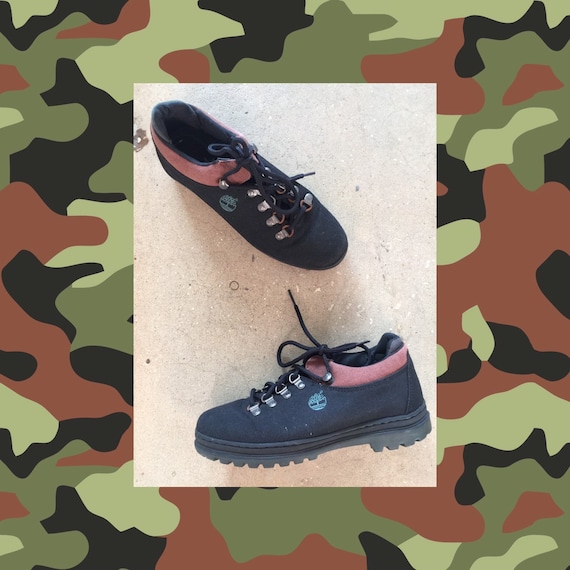 Vintage 1990s Chunky Sole Timberland Lace Up Shoes