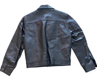 ジャケット・アウター 70~80s short real leather tracker jacket ジャケット・アウター 70~80s short real leather tracker