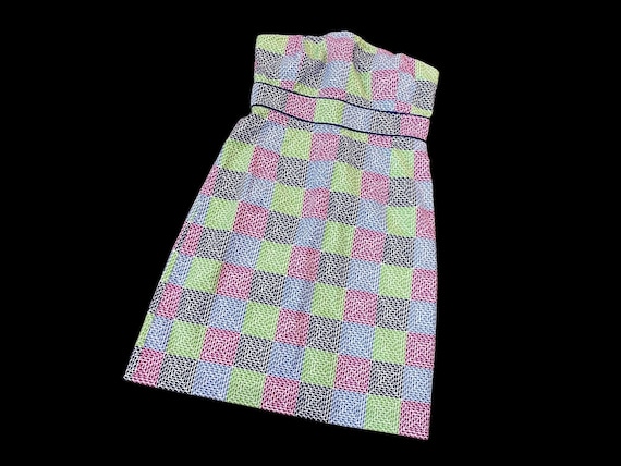 Vineyard Vines Patchwork Whale Print Strapless Co… - image 5