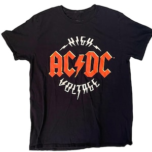 AC DC T Shirt Size Large