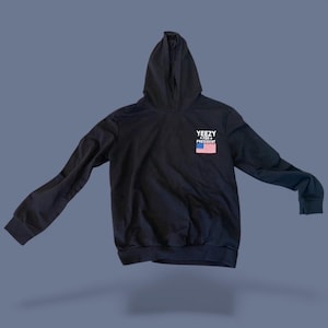 Yeezy For President Long Sleeve Hoodie image 1
