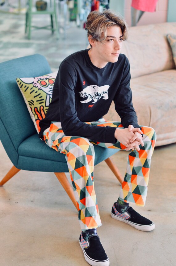 Super Cool Mod Triangles Pants by Loudmouth Golf