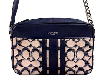 Coach Vintage Mini Penny Legacy Crossbody Bag in Soft British Tan 