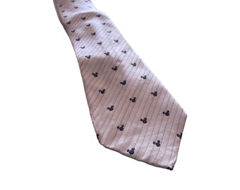 Disney Parks Mickey Mouse Ears Neck Tie