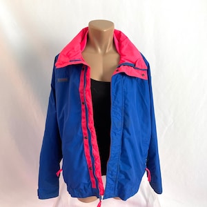 Vintage 80s Columbia Bugaboo Zip Front Nylon Radial Sleeve Winter Jacket